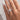 Chantelle lab-grown engagement ring close up